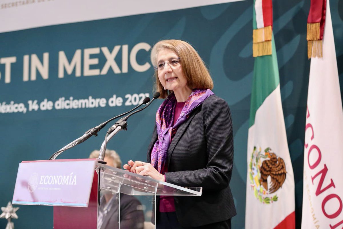 tatclouthier's tweet photo. INVEST IN MEXICO es una plataforma de #promoción #económica que asesora a #inversionistas #extranjeros para su establecimiento y expansión en nuestro país, te invito a conocerla 👉🏼 https://t.co/UM54PP6s7X https://t.co/GvAIxNPCWn