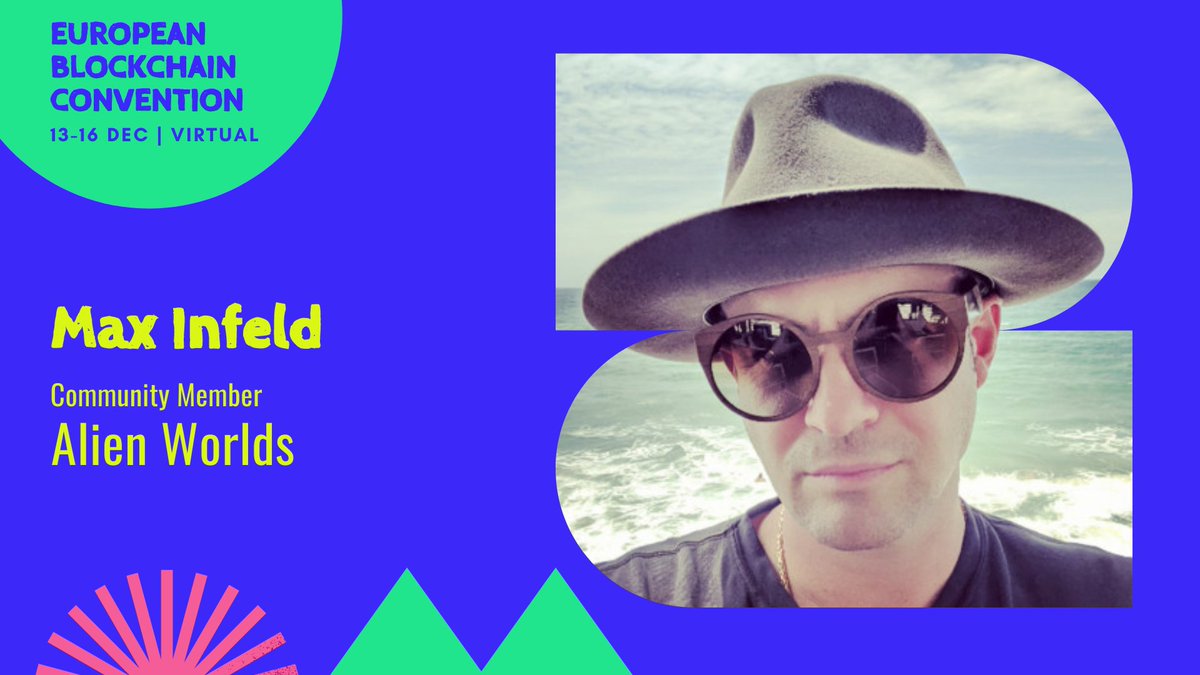 AlienWorlds's tweet photo. ❗Tomorrow at 1:45 CET (12:45 UTC; 7:45 EST) Alien Worlds community member, @maximusmaximus will be a panelist at @EBlockchainCon!
👀Panel: Why #DAOs Matter?
👉🏽Be sure to catch this deep dive into the many possibilities DAOs hold!
👇
https://t.co/jlX5zPSCwj
#EBC21 #blockchain https://t.co/wA2KGTFOJB