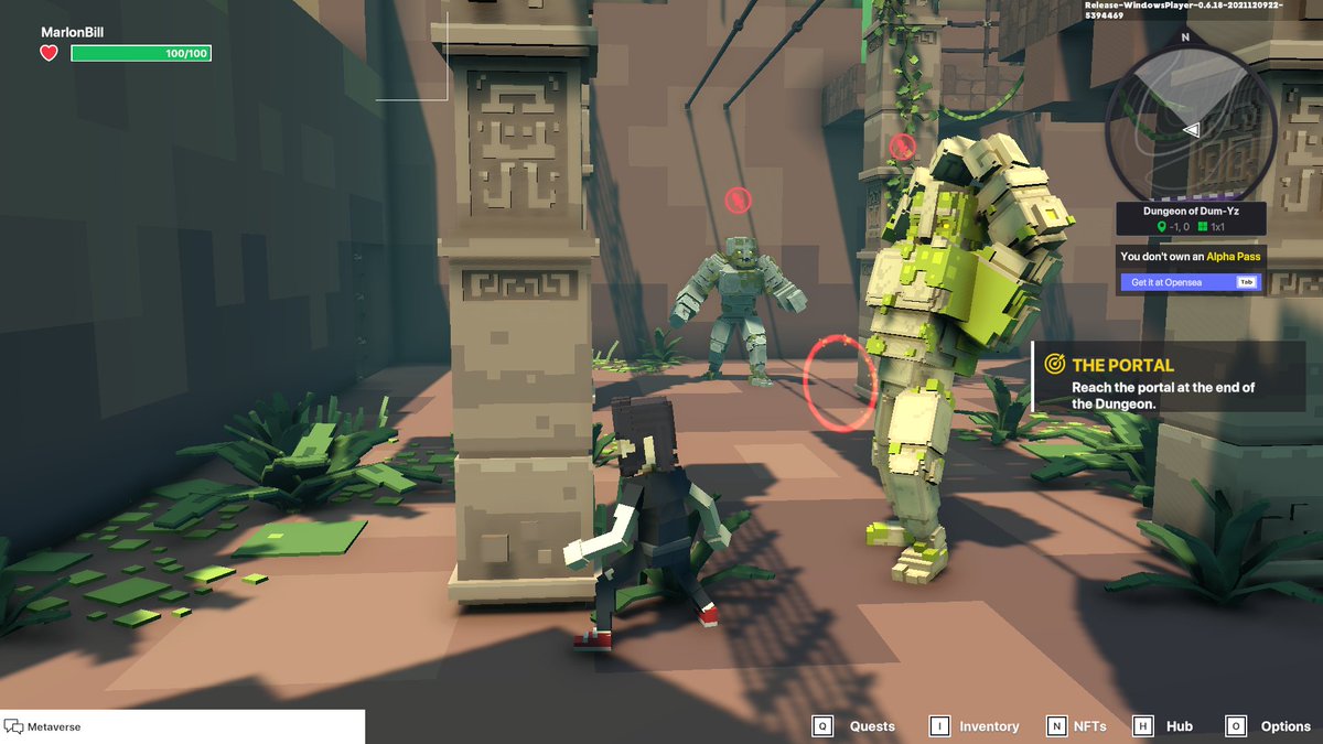 _bill's tweet photo. @TheSandboxGame there are 2 lovely (but dangerous) golems! https://t.co/DwaNzdgxi8