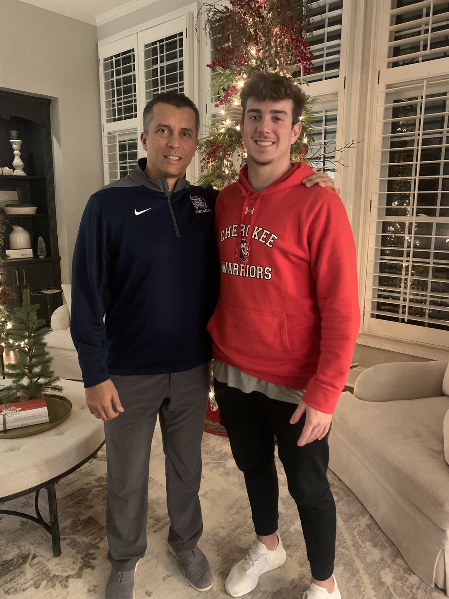 Great in home visit with <a href="/BCCoachK/">Tony Kunczewski</a> ! <a href="/CHS_Warriors/">Cherokee HS Warriors</a> @coachofwarriors <a href="/CoachJLaw/">Jeremy Scott Law</a> <a href="/CoachPearce11/">Justin Pearce</a> <a href="/RecruitGeorgia/">Recruit Georgia</a> @Mansell247 <a href="/NwGaFootball/">NwGa Football</a> @HHH_Tackling <a href="/TEwracademy/">Terrence Edwards</a> @BTGELITE7v7 @CoachSkiNCSA