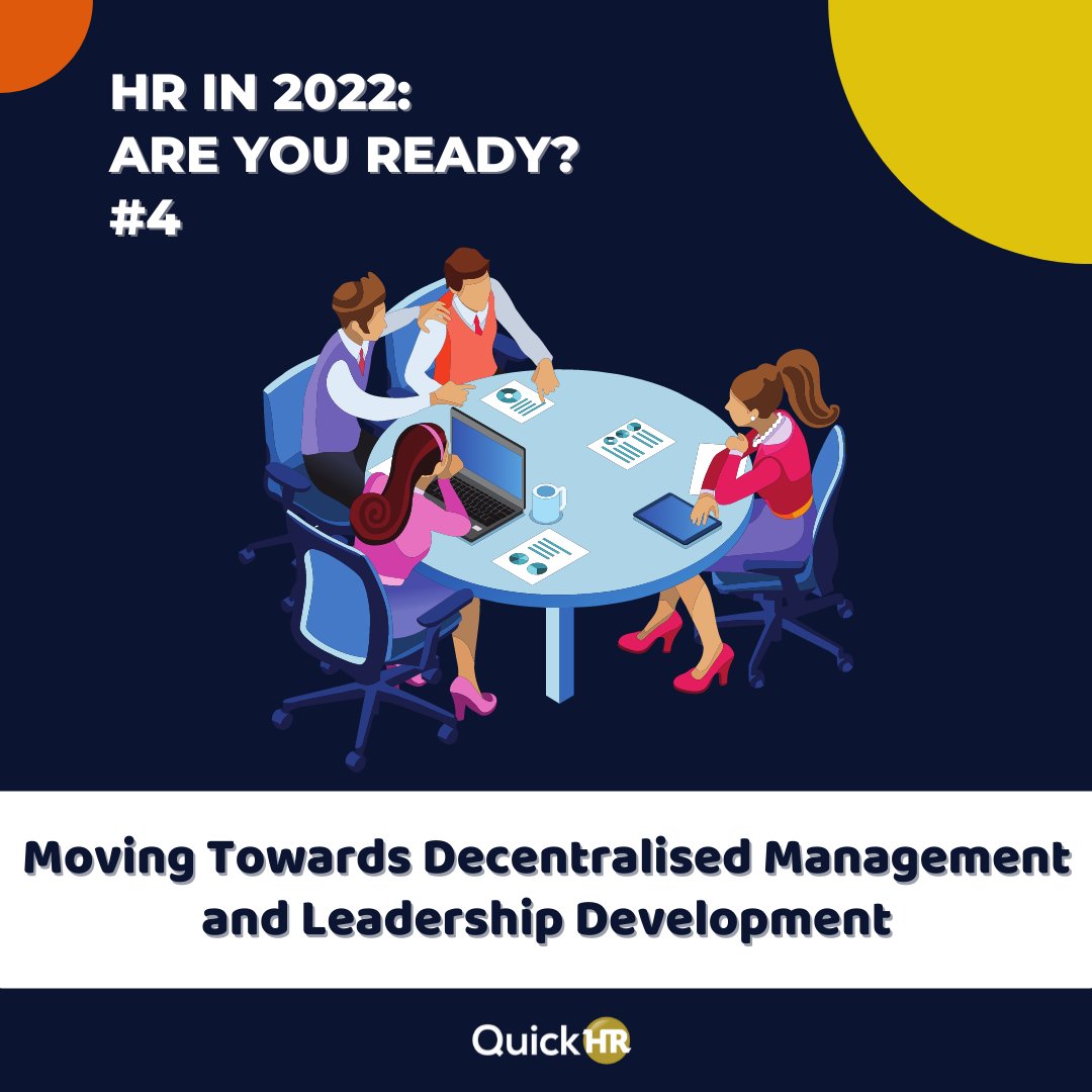 quickhrsg's tweet image. HR will need to encourage participation from each and every employee and encourage managers to focus on talent and skill development. Senior leaders need to manifest these strategies to drive the company-wide shift.

#HRTrends2022 #FutureofHR #HumanResources #HRTech #QuickHR