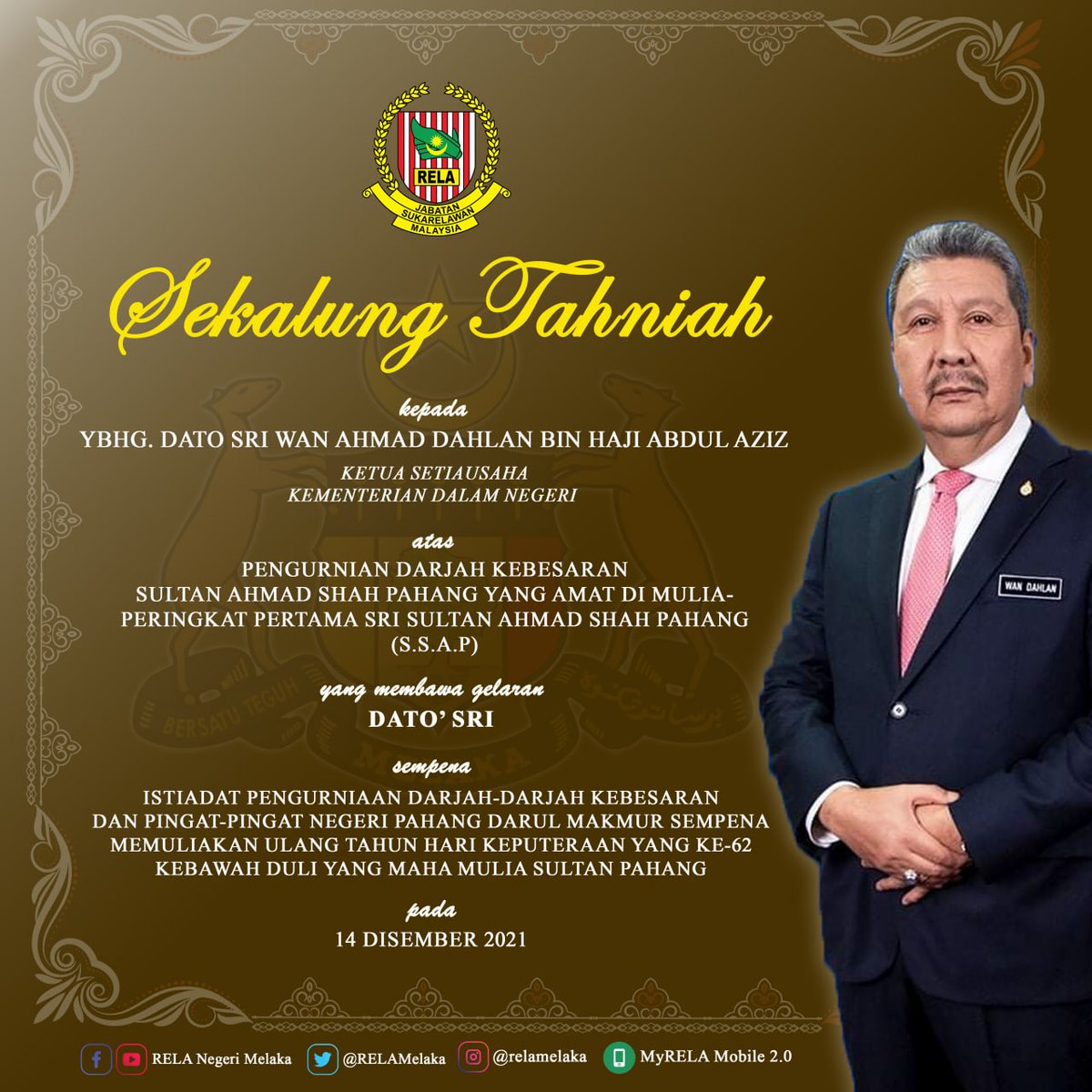 RELA Negeri Melaka (@RELAMelaka) / Twitter