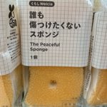 人間も見習いたい？誰も傷つけたくないスポンジ!