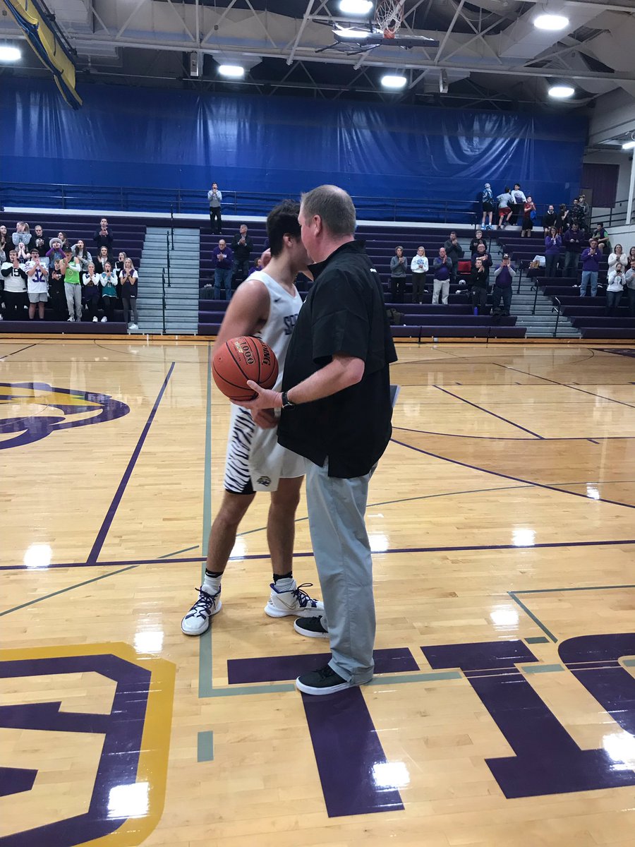 Congratulations <a href="/petz2021/">Karter Petzenhauser</a> on breaking the All-Time Scoring Record in <a href="/spencercsd/">Spencer Community Schools</a> history! What an accomplishment. Thankful for 2003 Spencer Alumni Tony Armstrong from paving the way. Karter you have paved the way for Tigers to come #TigerPride #1TEAM