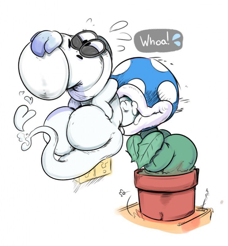 If it’s just for lewd purposes, the plant may not mind either!

… but let’s just say you’re gonna have a hard time pulling away~