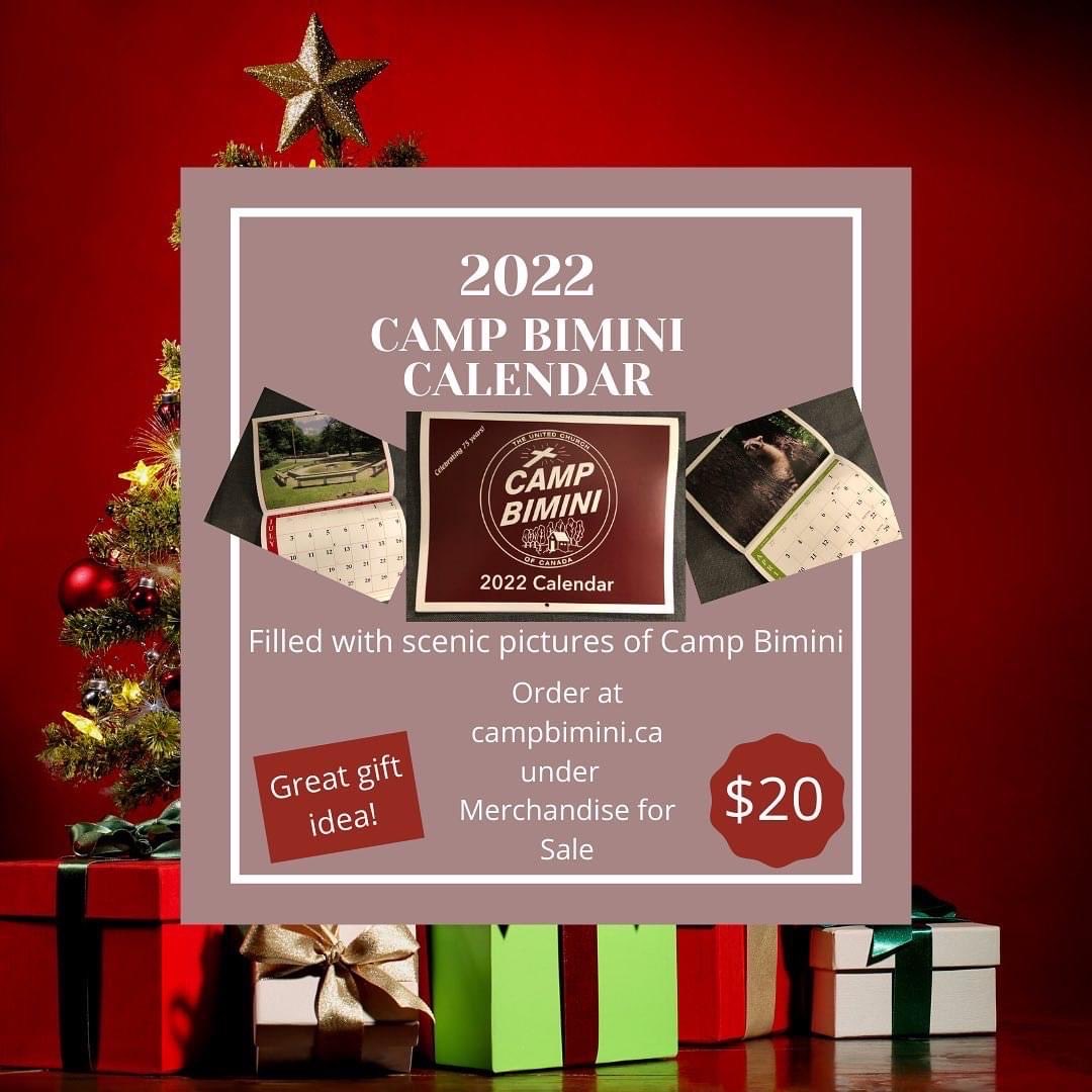 To kick off our 75th Anniversary year, we have 2022 Calendars of Camp Bimini!  Order and pick yours up today!!