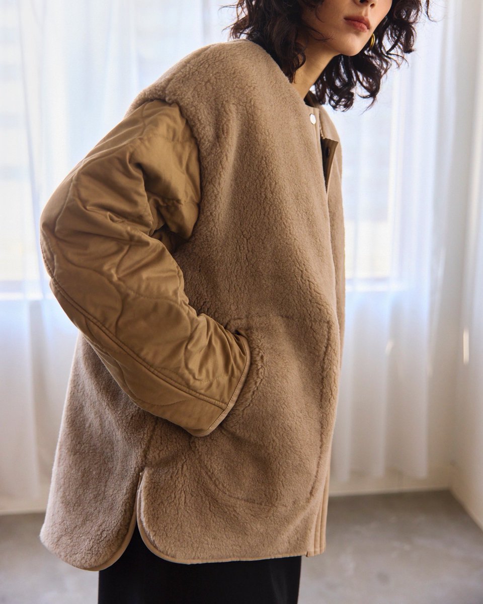 olnenue's tweet photo. ⚠️残りわずかアイテム⚠️
発売当初から人気のリバーシブルボアアウターが両色残りわずかです😫💓

ベージュ👉残り1点
https://t.co/AgqhIqj1Bc

カーキ👉残り5点
https://t.co/eorGnmQGQy

お早めにどうぞっ🙋‍♀️
ちなみにチームオルネはカーキ率高めです💚🤎 https://t.co/6W0tr82OWw