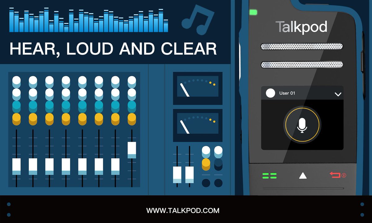 Talkpod products uses1W Speaker, loud and clear #Talkpod