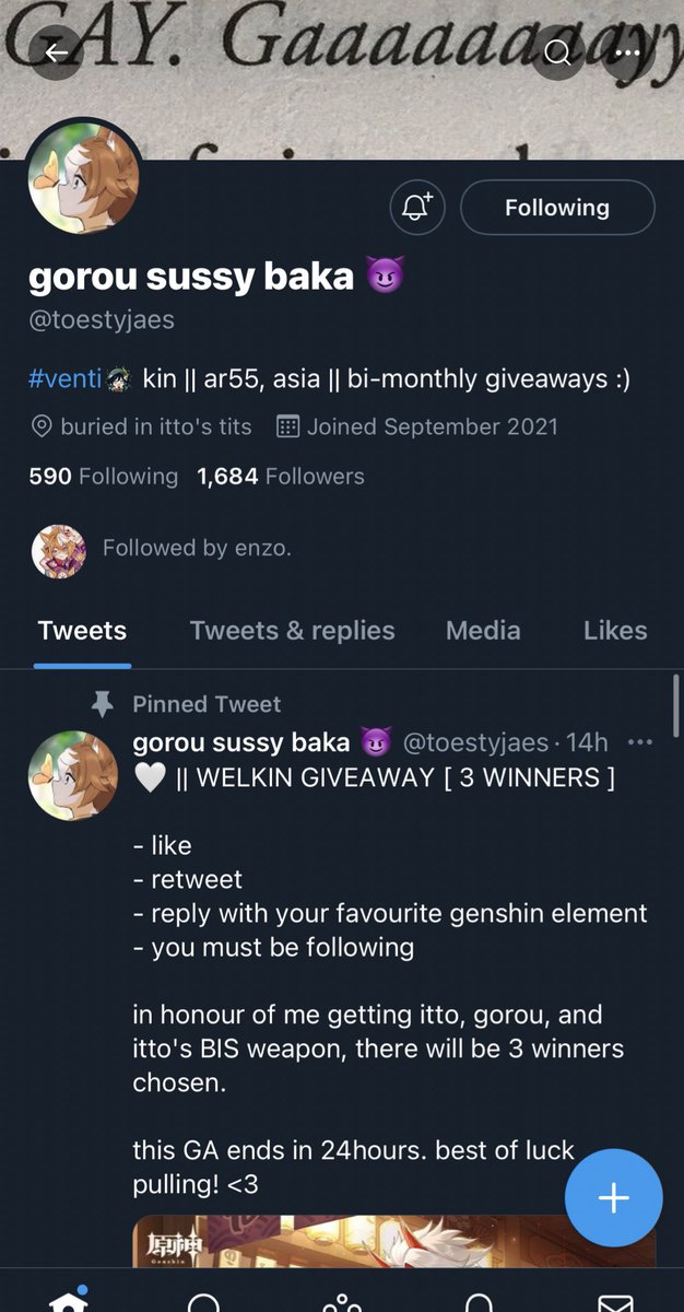 misosdreams's tweet photo. @toestyjaes this host is really a life saver😭 My favorite element is probably pyro and hydro🌝 I love them both too much https://t.co/cMPXaWZgaQ