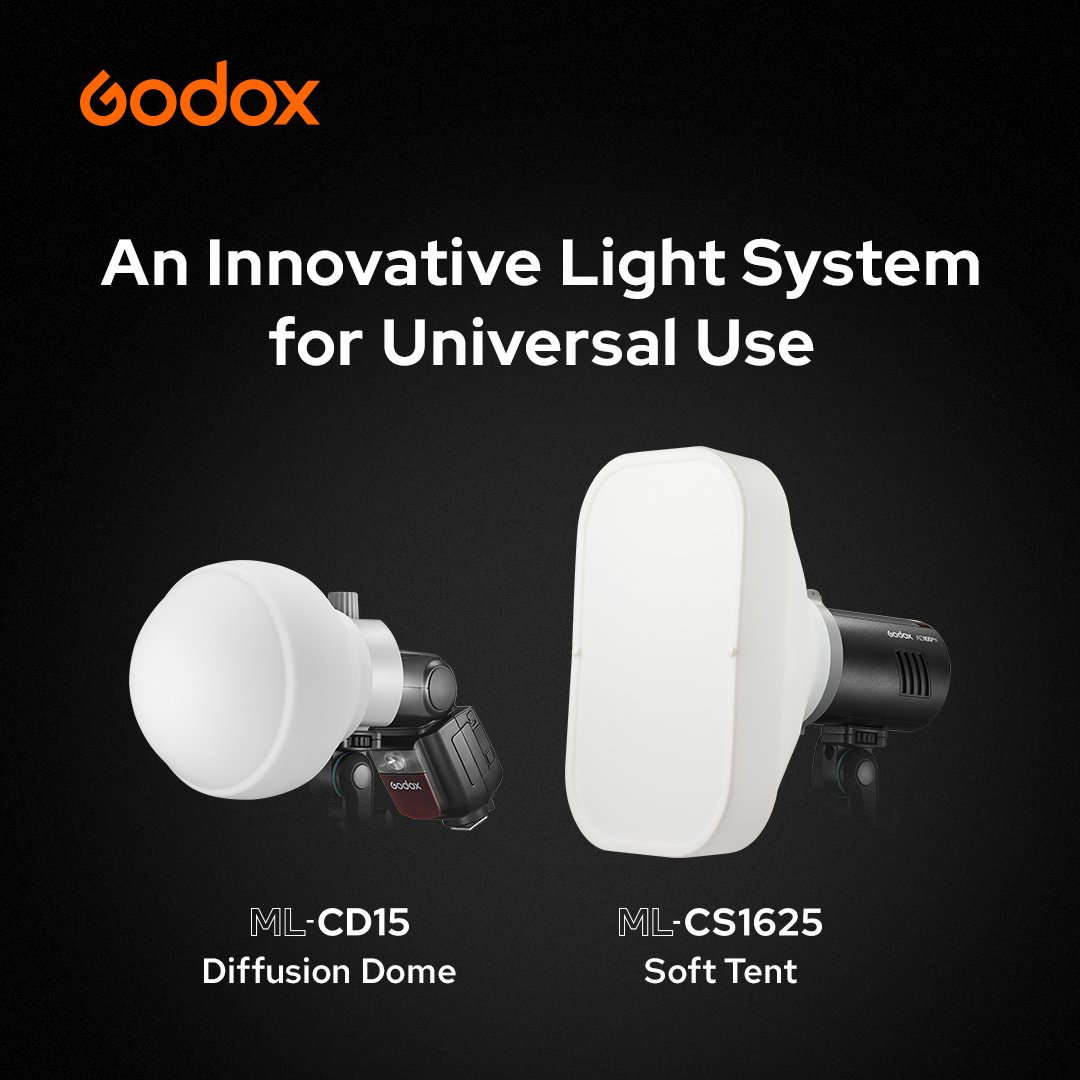 Godox Global on Twitter "Godox pioneering Diffusion Dome&Soft Tent r collapsible accessories