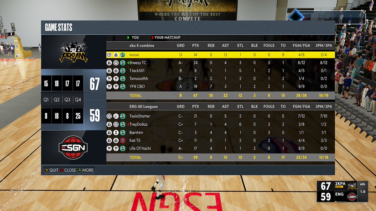 BreezyTC_'s tweet image. I hope y’all tuned in ! I do what i gotta do @NBA2KLeague @Sportstein #2KLCombine