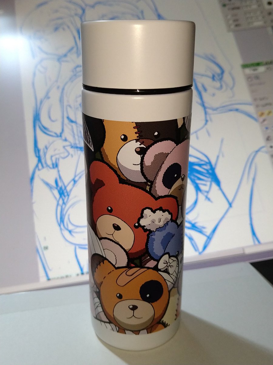 あと、ついでに残り1個だったボコミニ水筒も。( ゜д゜)ハッ! そういう手口か! 