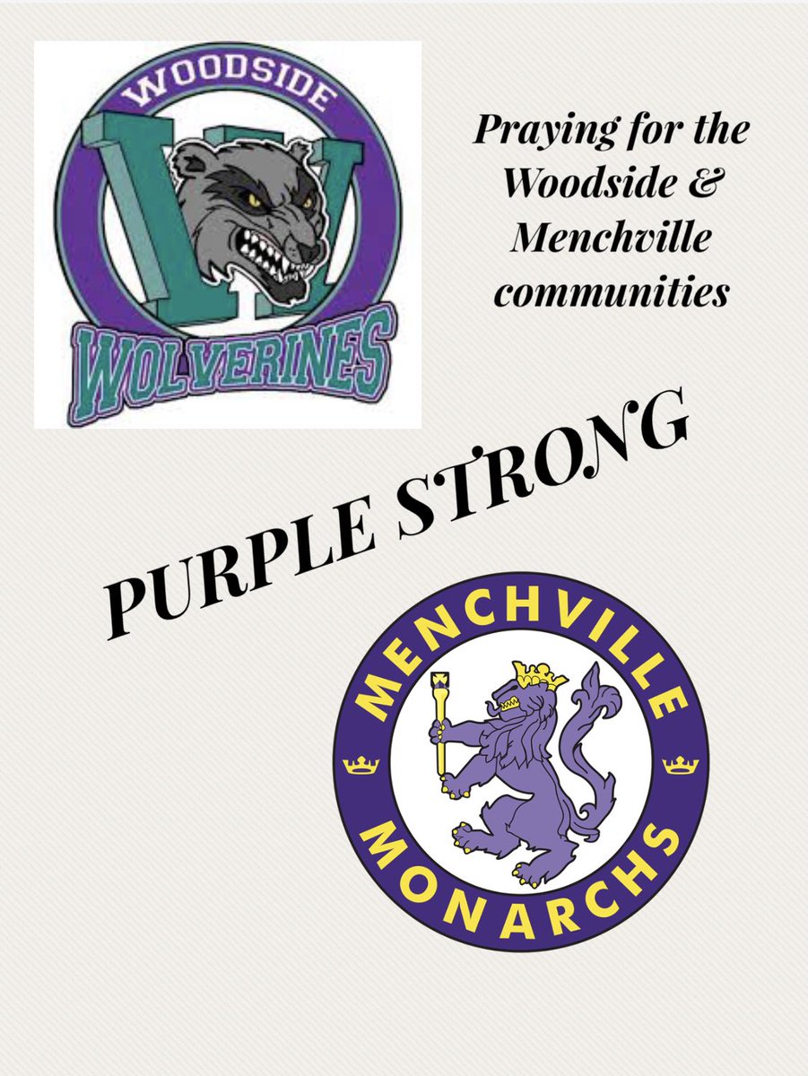 KSheeSmith's tweet photo. Please pray for our students, staff and communities. 
@NNPSWoodside 
@MenchvilleHS https://t.co/AVzX00v2pq