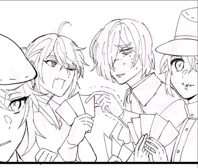 今UPしようとしたけどこれネップリの描き下ろしにします(行き当たりばったり!??、??!??!?) 