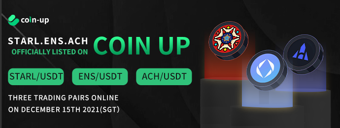 CoinUpOfficials's tweet photo. ๐ขCoinUp will list three trading pairs soon!
๐ช$STARL/USDT, $ENS/USDT, $ACH/USDT
๐Trade on CoinUp: https://t.co/Lqqm2Lhgvp
We Sincerely Invite You to Trade on #CoinUp ๐ฅ๐๐
#CoinUpExchange #CryptoTrading #ETH
@StarLinkETH @ensdomains @AchainOfficial https://t.co/SR3SnLwDEr