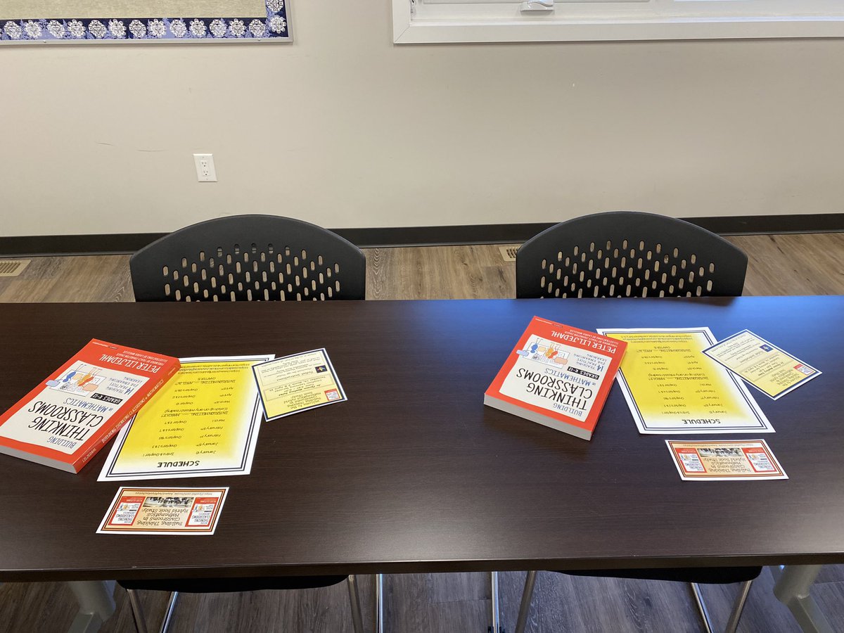handy_hayes's tweet photo. Building Thinking Classrooms in Mathematics Hybrid Book Study has been launched. So excited to collaborate with some amazing SD33 educators. #sd33learns #numeracySD33 #knowledgemobility https://t.co/Mthw7Pi2bW