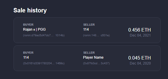Rojankhzxr's tweet image. Dato PERTURBADOR:

El dueño anterior de mi Japanese Pirate lo compró el 4 de diciembre de 2020, yo lo compré el 4 de diciembre de 2021...

NO SOLO ESO, si no que lo compró en 0.045 y lo vendio en 0.45

1 año y un 0 de diferencia

vaya dato... perturbador