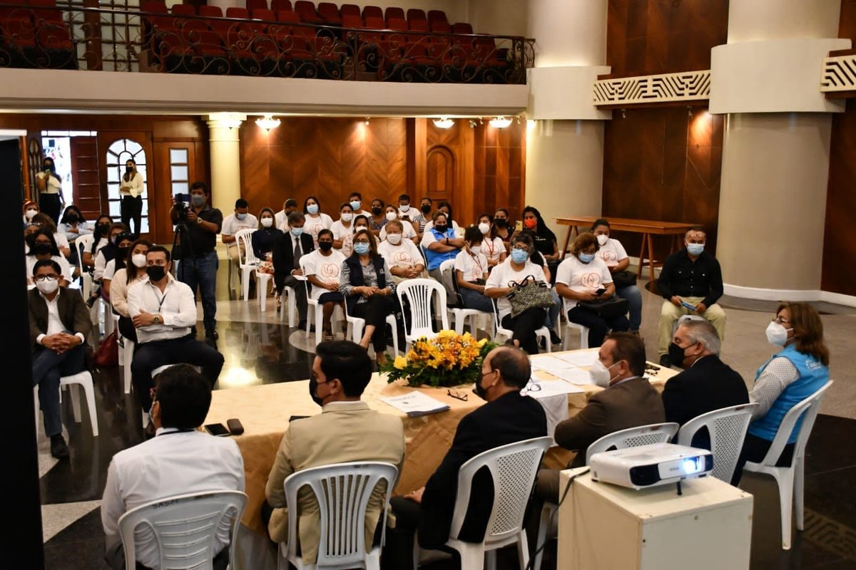 Liderando el lanzamiento de la Campaña Nacional para la prevención, atención y protección de las personas en situación de mendicidad y trabajo infantil #SolidaridadSinMendicidad que ejecuta el #GobiernoDelEncuentro a través del Ministerio de Inclusión Económica y Social.