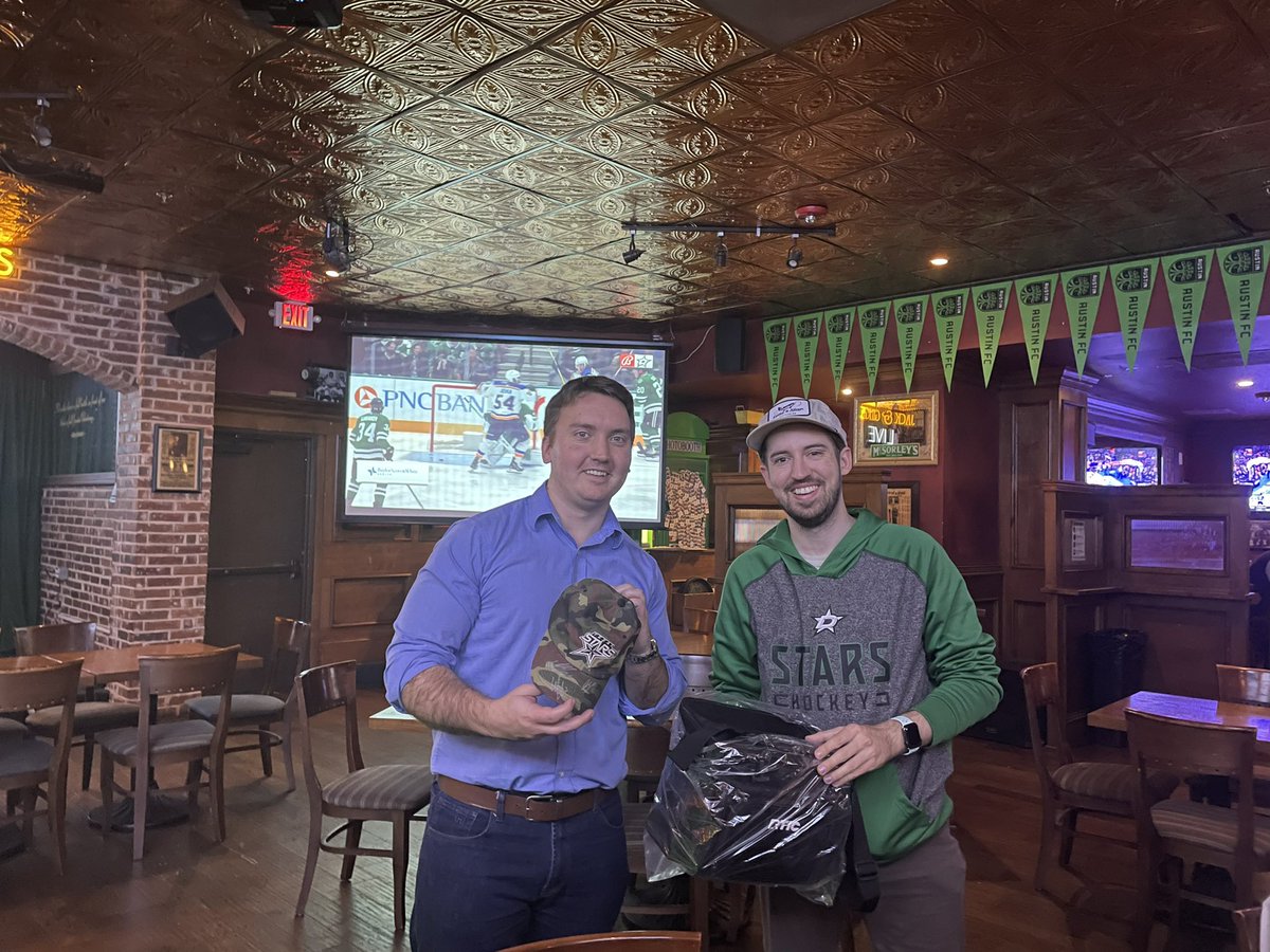 ATXStarsFans's tweet photo. Here are tonight’s Watch Party raffle winners!

Congrats and we’ll see y’all at our next @DallasStars Watch Party in 2022!!!

#GOSTARS https://t.co/3nLlID8gdO