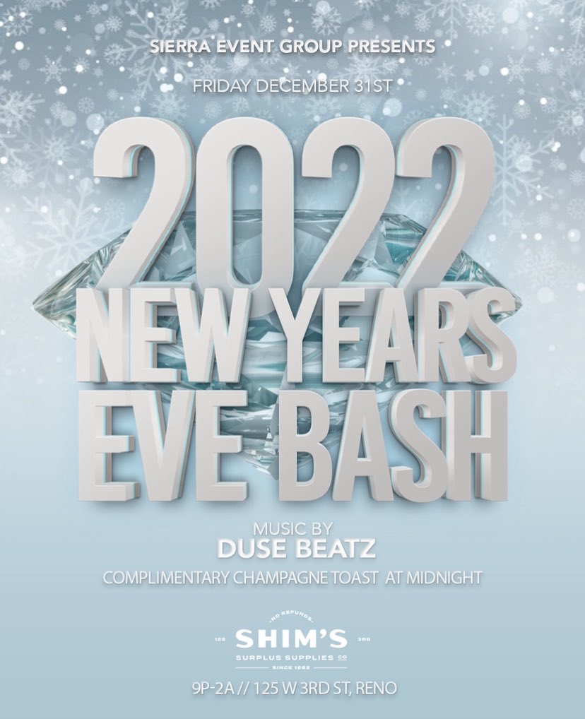 NYE, come party with the fam.