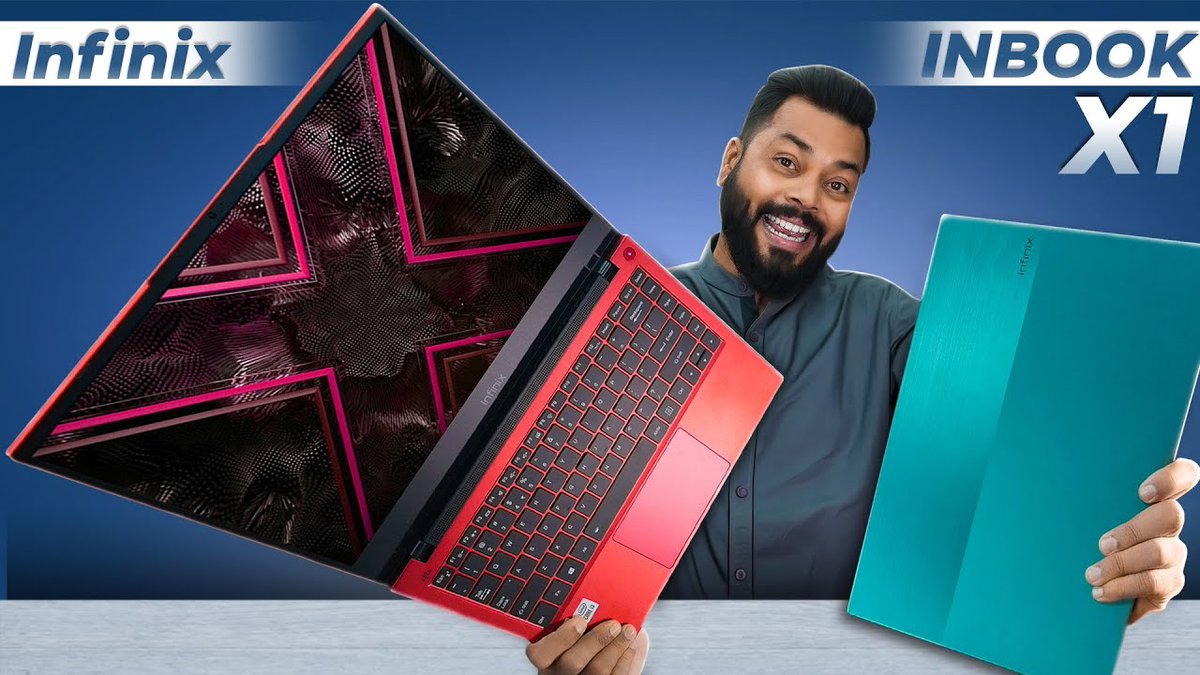 TrakinTech's tweet photo. Infinix Inbook X1 Unboxing And First Impressions⚡️14” Display, i5 10th Gen, 65W Charging & More ⚡
#InfinixInbookX1
https://t.co/X4VS7BRdYq https://t.co/LvpcthBBrO