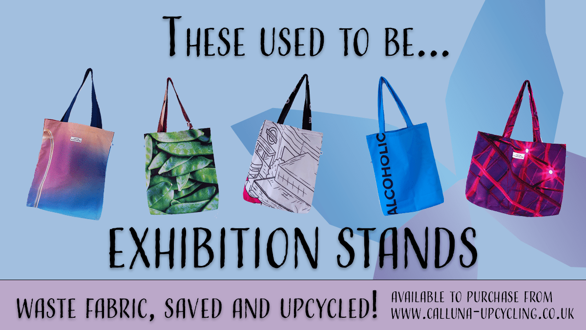 CallunaGraphix's tweet image. What happens when a client no longer wants their graphic?  

We turn them into new products.  Company names and logos get shredded to use as stuffing! 

#greenerevents #ecofriendly #exhibitionstands #upcycledproducts