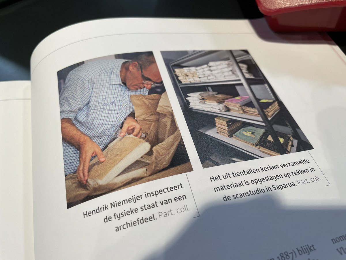 paulinebroekema's tweet photo. Wat is dat toch een buitengewoon lezenswaardig blad. In het nieuwste nummer een interessant verhaal over onderzoek in en redding van #Molukse archieven op o.a #Saparua. @CBG_nl #genmagazine https://t.co/zIGIagRcDh
