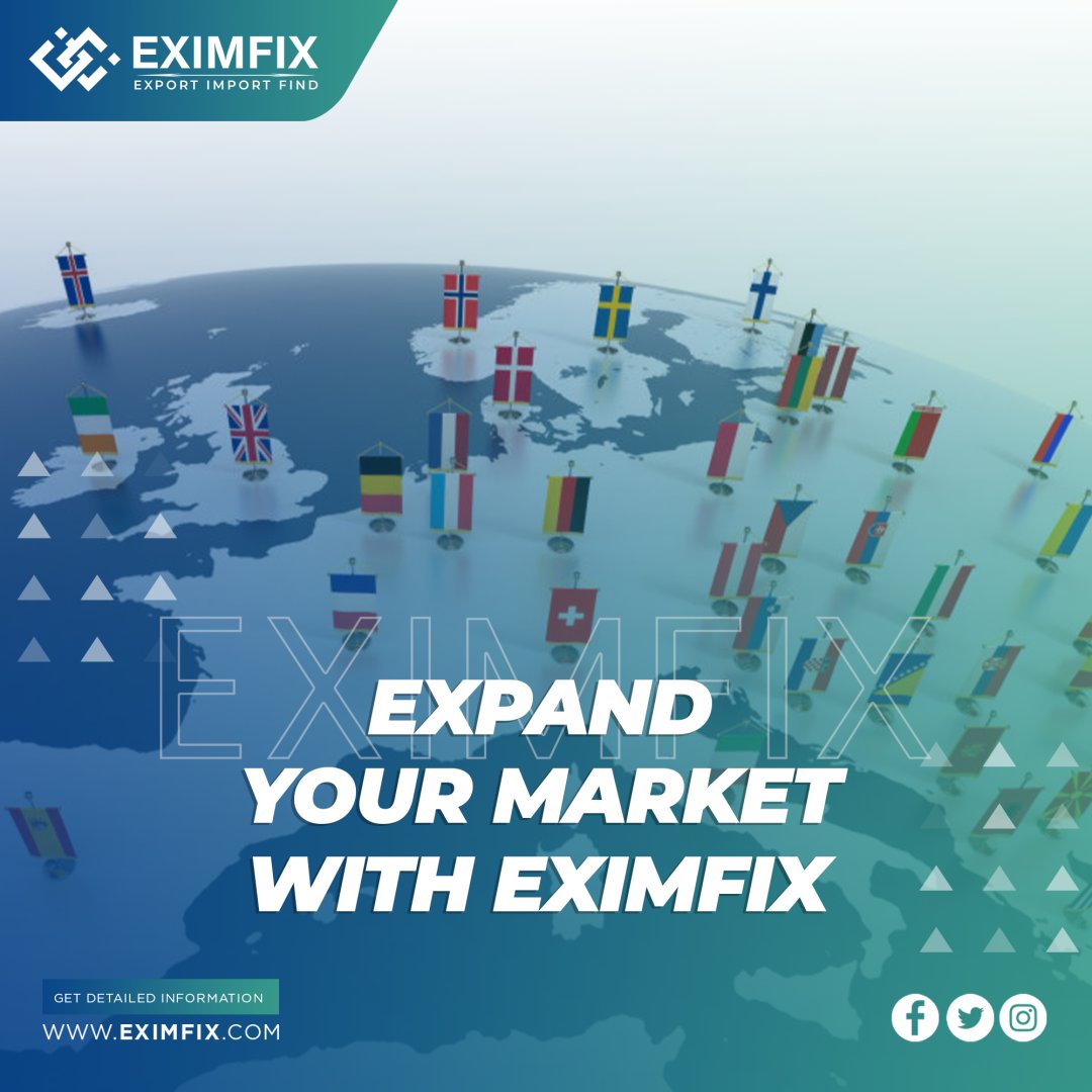 Adjacent market expansion; It is a form of diversification that refers to the expansion of a business into unexplored territory.

Strengthen your awareness in the world market and open up to new markets with Eximfix. Sign up for free today: eximfix.com

#B2B #export