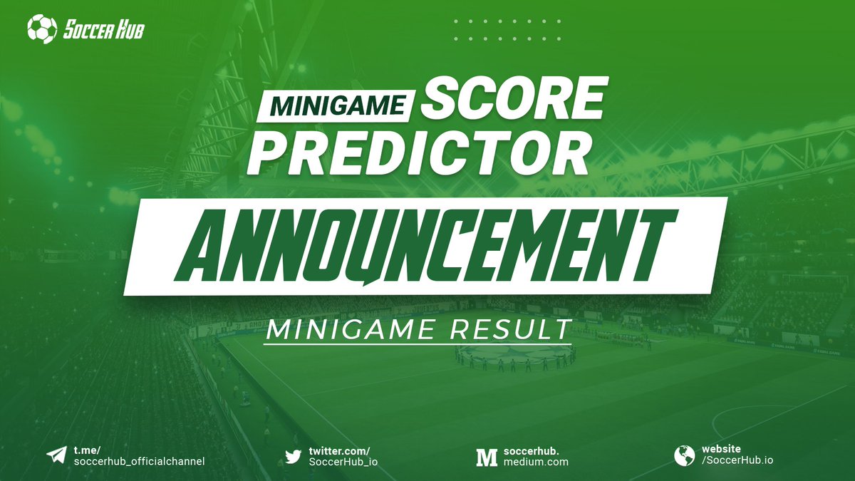HamsterHub_'s tweet photo. 🎉 We're happy to announce our #ScorePredictor winners from the #NORMUN game:

@CauutVo
@ljw86111
@ziji5869958411

Congratulation on your prediction! 💚
And don't forget to DM us for confirmation 😉 https://t.co/JVDgaKgznF