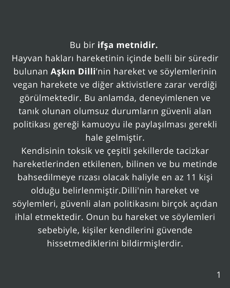 hayvanozgurakt's tweet photo. Aşkın Dilli İfşa 1 https://t.co/YpwrAODR4v