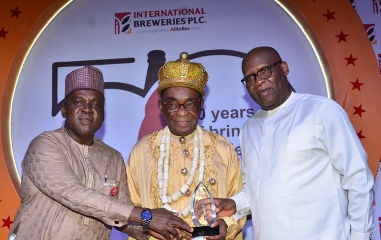 AkinbodeJoy's tweet photo. Itβs was a nice as @IBPlc_ng also appreciate their loyal consumers who continue to repose confidence in their brands. #IBPLCAt50 https://t.co/V4Va6Morqm