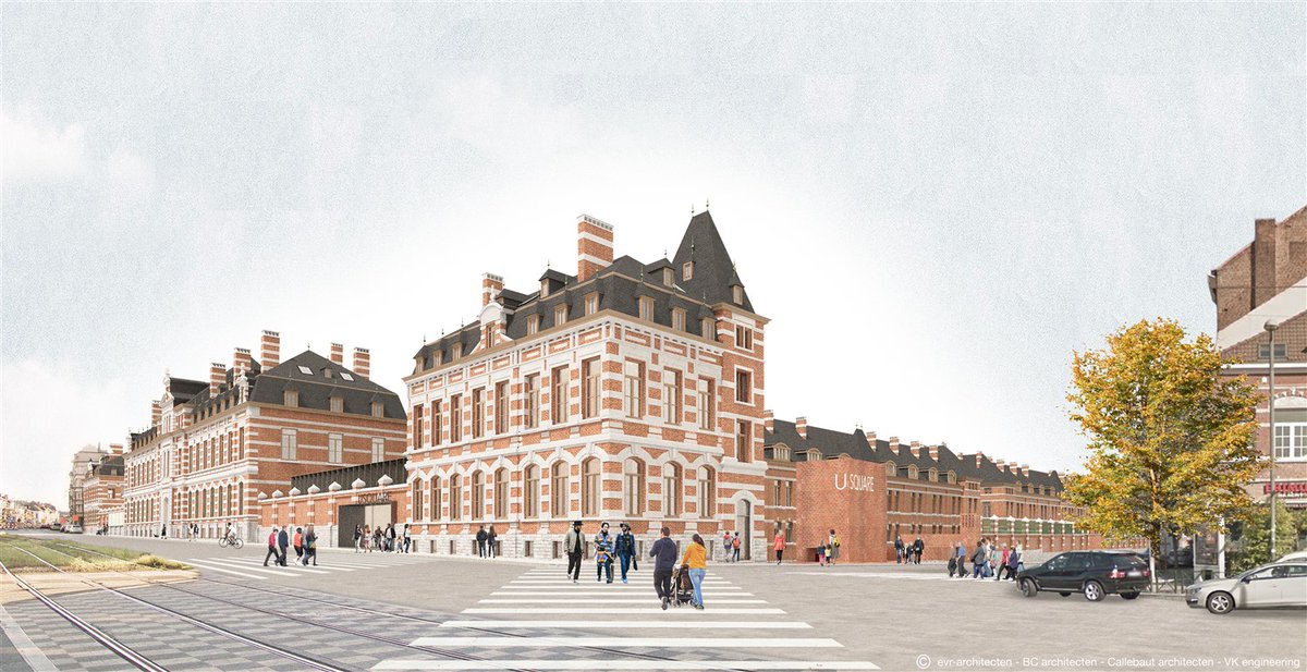 🚧 <a href="/Usquarebrussels/">Usquare.brussels</a> : le chantier de reconversion des bâtiments emblématiques débute:
sau.brussels/fr/actualites/…
#Bruxelles #architecture #urbanisme #Ixelles #construction
© sau-msi.brussels (GlobalView et Reporters), evr architecten, BC Architects, Callebaut Architecten