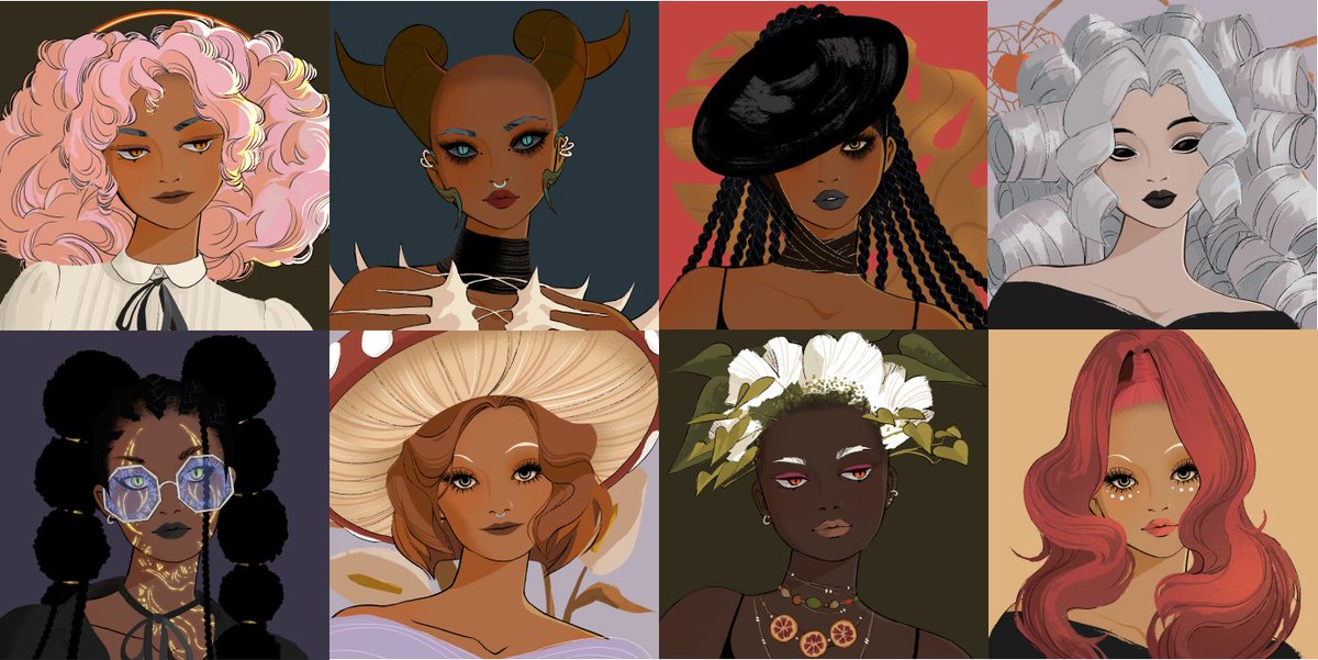 aletheia_eth's tweet photo. 1/ A MERGING OF STYLES: @nyx_eth and I are the two artists at @crypto_coven, and we've been asked a few times how we merged our individual styles into one that could be woven by both our hands https://t.co/q2mYlybZWb