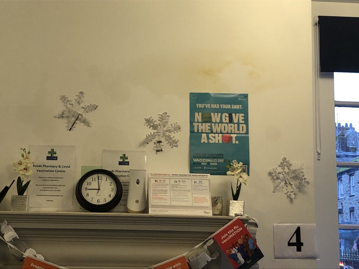 aPrivateer's tweet photo. Boosted! Great to see that our #GiveTheWorldAShot posters are in all the vaccination centres. Now, more than ever,  remember- no one is safe until we are all safe https://t.co/OarsM2B6TQ ⁦@crowdfunderuk⁩ ⁦@motherlondon⁩ ⁦@UNICEF⁩ ⁦@Unicefuk_media⁩ https://t.co/W3X5RLUYsH
