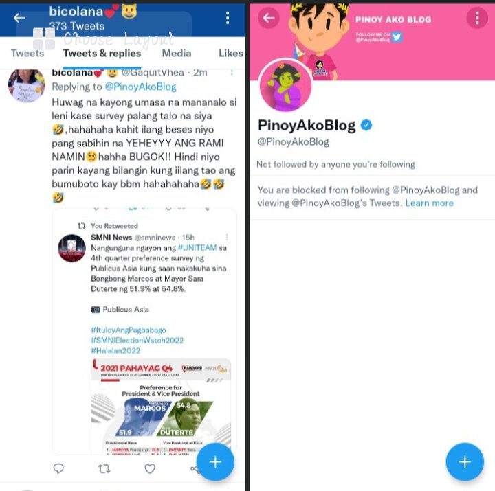 GaquitVhea's tweet photo. Hala siya🤭, ito lang naman sinabi ko bat mo ako block 🥴 🤣🤣

#pinoyakoblog https://t.co/T2kE9HeGFe