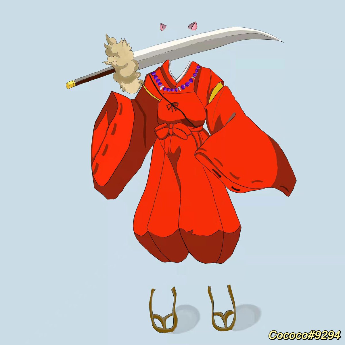 0xCococo's tweet photo. Have you ever seen this anime? Inuyasha. It is still my favor... So I draw this! invisible Inuyasha and Kikyou. Maybe...👀👀👀@InvsbleFriends https://t.co/WKpHmlGIWG