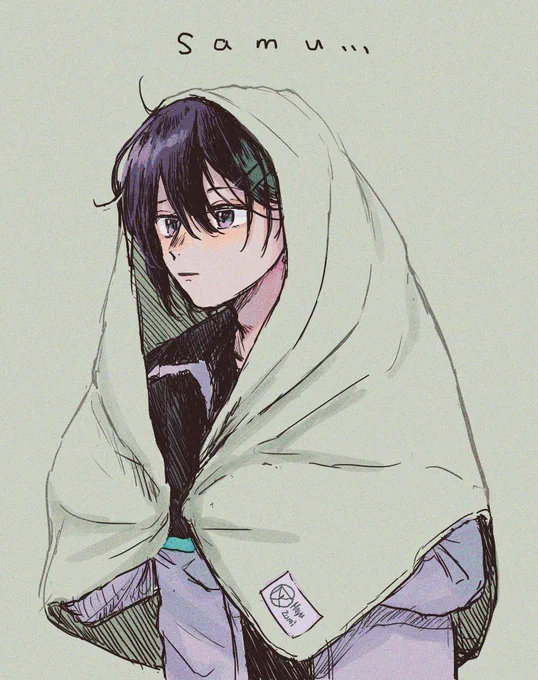 #灰画
さむ、、 