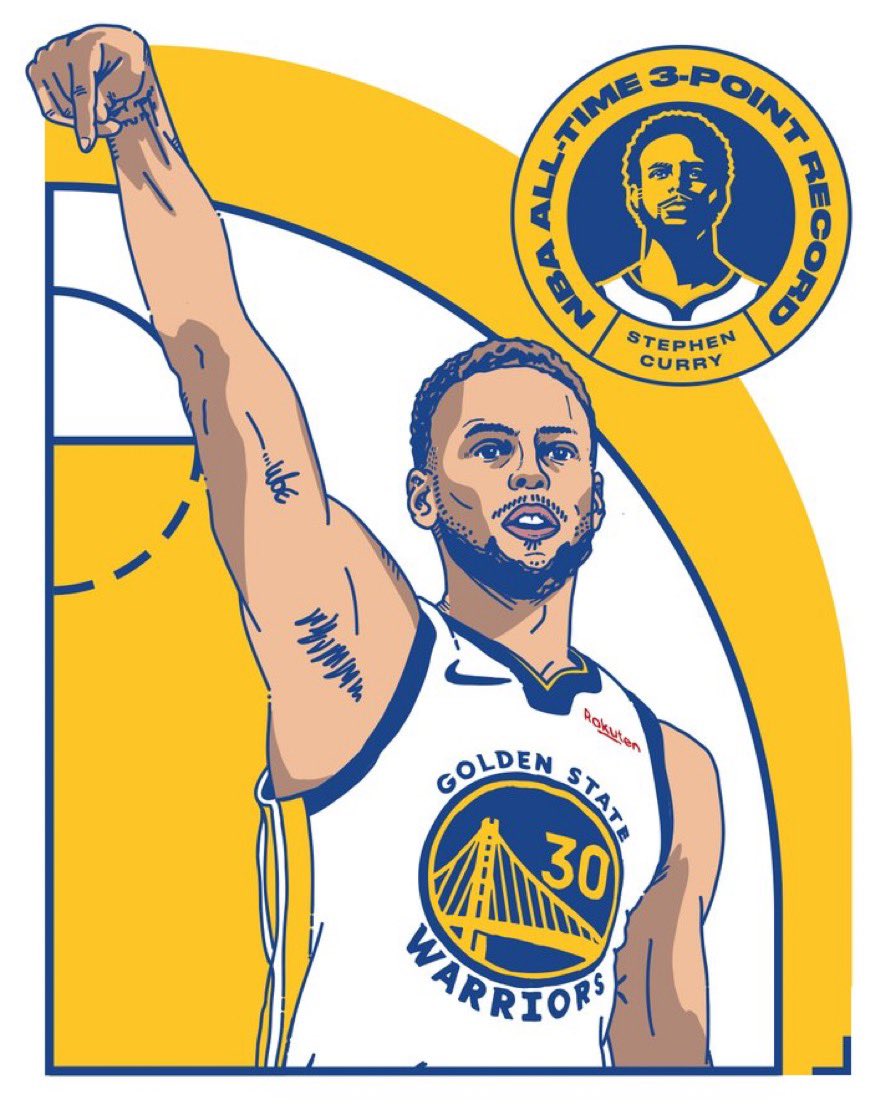 todoapuestas's tweet image. Don Stephen Curry, máximo triplista de la NBA

#3pointer #steaphencurry #maximotriplista #recordtriples