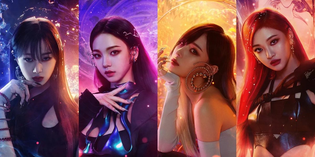 yoojimx's tweet photo. count on aespa to have the best teasers in kpop https://t.co/s0BR8jpOrD