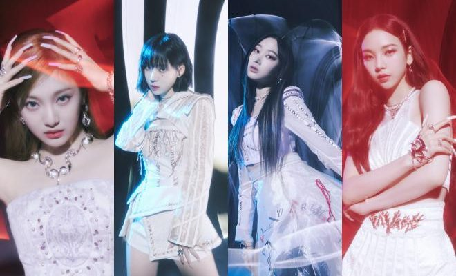 yoojimx's tweet photo. count on aespa to have the best teasers in kpop https://t.co/s0BR8jpOrD