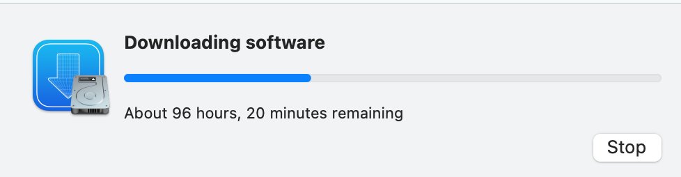 Isn't it fun to develop on Macs 😂