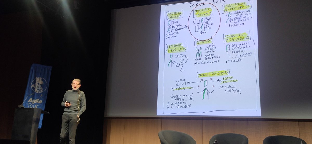 denisroudet's tweet photo. Super keynote de lancement par @cdenhartigh. Toujours un plaisir d'écouter les principes mis en place en classe de collège avec le socle commun.
@atrennes
#atrennes21 https://t.co/65ygksfMtz