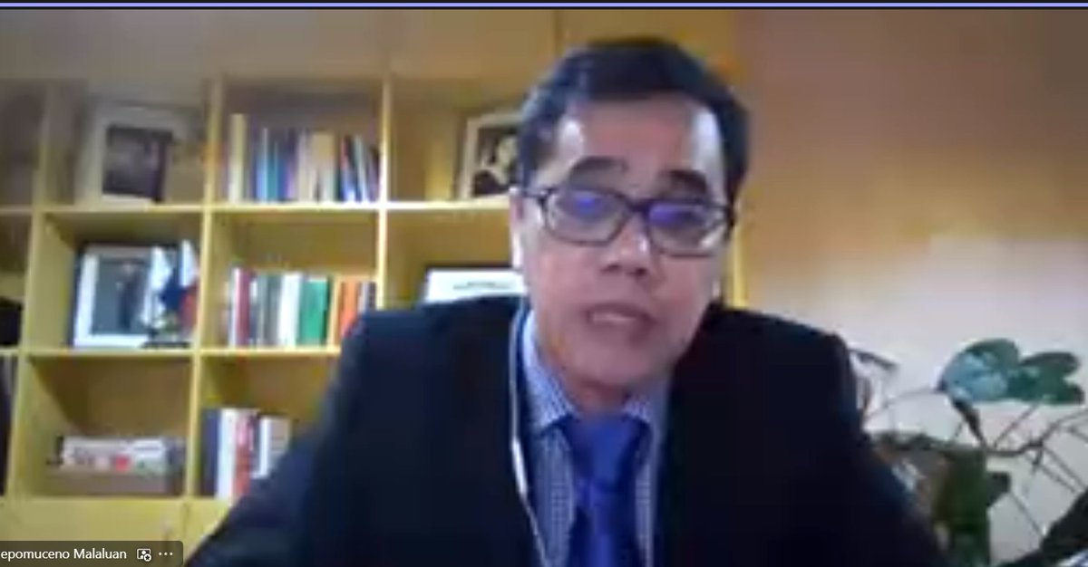 asefedu's tweet photo. 🇵🇭 @DepEd_PH Undersecretary Nepomuceno Malaluan at the #ASEMME8, pointing out the shared responsibility of all #education stakeholders in creating learning spaces that are meaningful habitats for learners from all backgrounds.
#SDG4 #LLL
@AesAsem @AsiaEuropeMtg https://t.co/G93Q9EX484