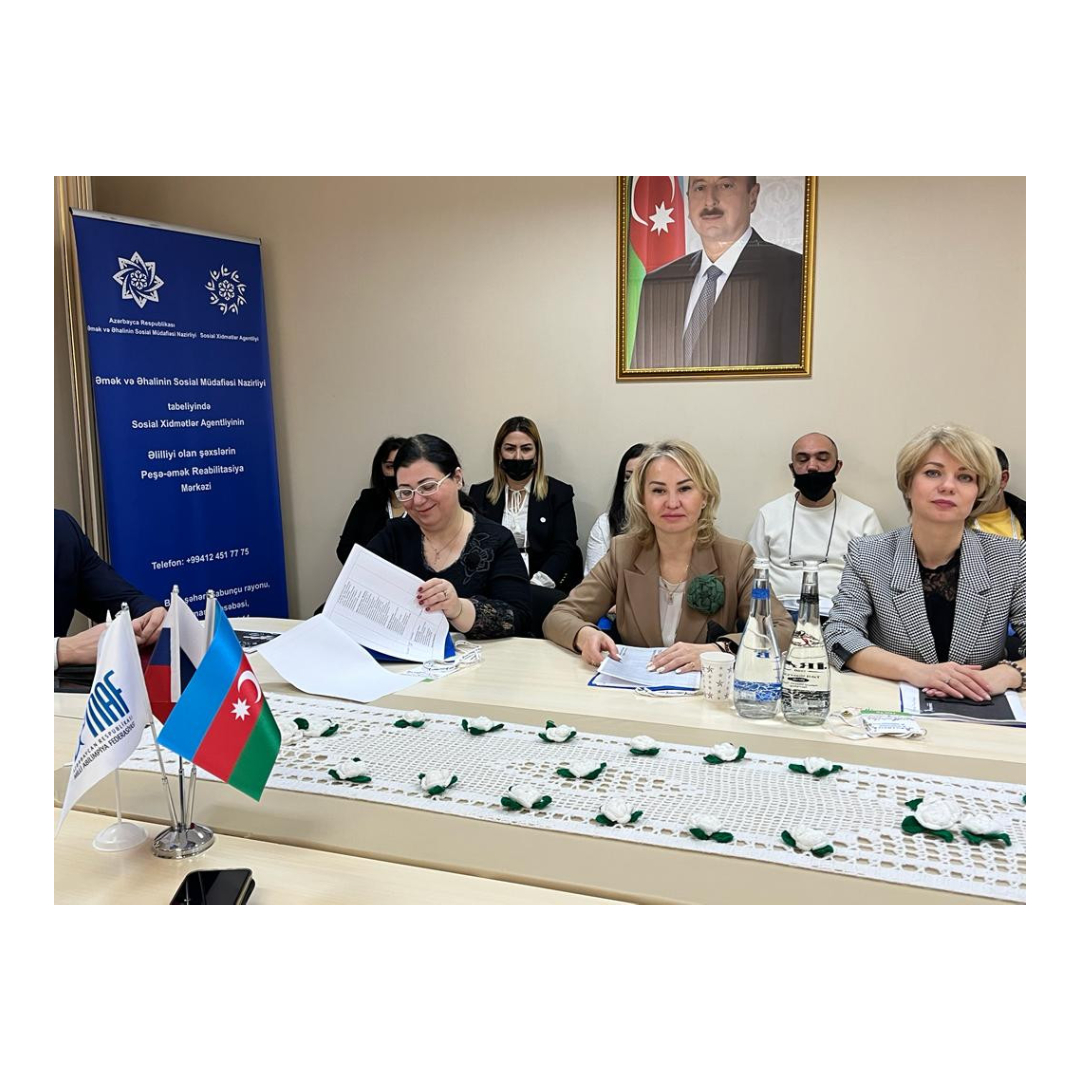 abilympics_rus's tweet photo. The 2nd meeting within the framework of the international road show of Abilympics in Azerbaijan

#XInternationalAbilympics #XInternationalAbilympicsRussia #XIARussia #Russia #Moscow #Abilympics #AbilympicsRussia #XIA_News https://t.co/yCdwSzRzlM