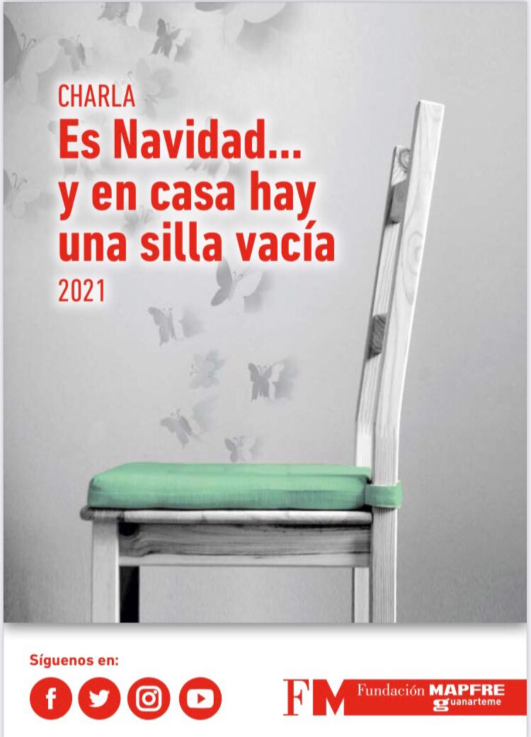 lybactual's tweet photo. La #FundaciónMAPFREGuanarteme y #PulserasBlancas celebran este 17 de diciembre una nueva edición del encuentro “Es Navidad…y en casa hay una silla vacía”. La charla estará a cargo de #NuriaVega, psicóloga y cofundadora de Pulseras Blancas. 
#duelo https://t.co/0jmV3YVgSF