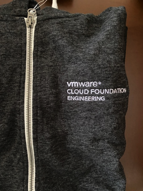 Loving my new swag celebrating 1K + deployments of #VCF