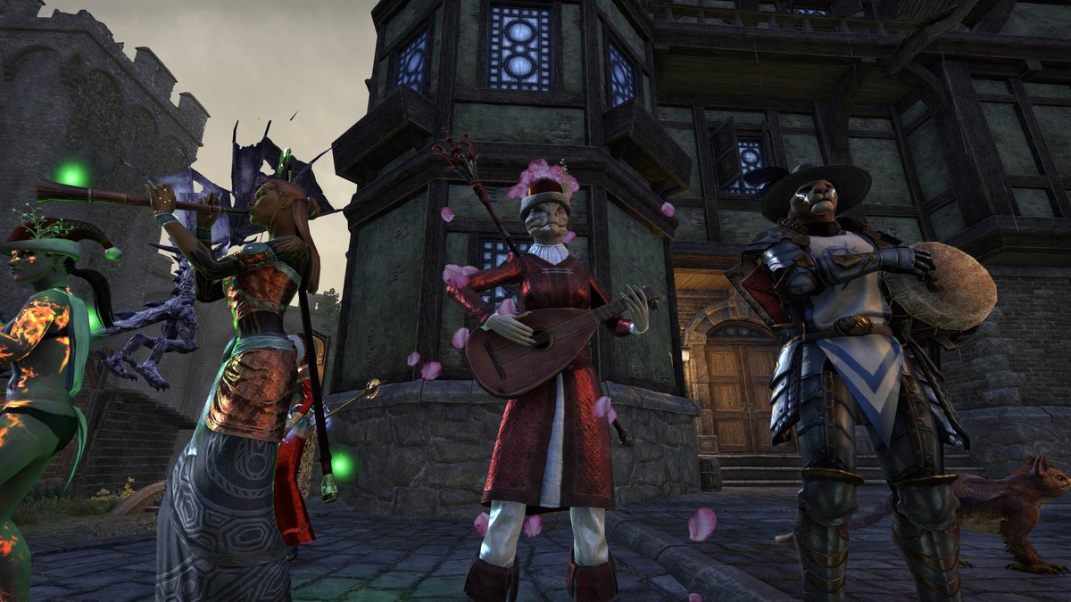Bethesda_Nordic's tweet photo. #ESOfam, what a night we had yesterday! 🌟 

Thank you to all the Nordic #ESO players that showed up to join for our ESO Nordics Guilds Unite!  We took the best photo to round of the year, had a lovely parade and ended with a very nice danceparty and concert! https://t.co/WT9IVz5zaf