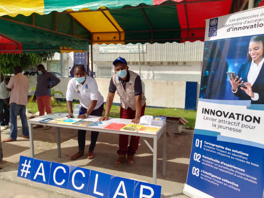 PNUDRepduCongo's tweet photo. #ChezmoiauCongo A #PointeNoire Retrouvez le #AcclabCongo au 1er forum national de l'#Innovationtechnologique #FONIT .Au prog.: valorisation des actions du Lab au 🇨🇬, remise de prix aux meilleurs #innovateurs, panels d'échanges&amp;d'expériences. @maleye_diop @UNDPAccLabs @UNDPAfrica https://t.co/w8MHksjUMA