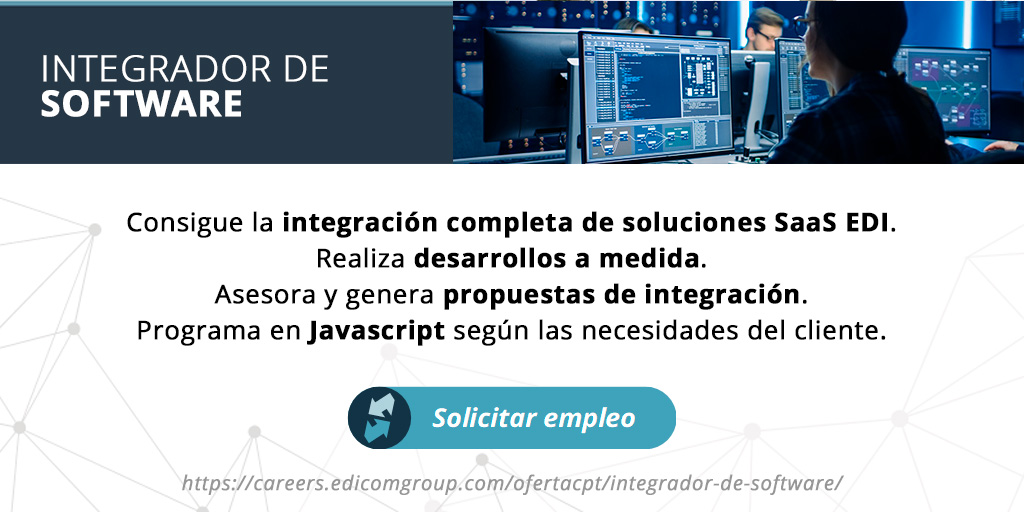 edicomgroup_HR's tweet photo. 📍|#JobOffer
¡Buscamos Integrador de Software en #Valencia!👀

¿Quieres llevar nuestros proyectos de integración SaaS a un nuevo nivel?

¡Únete a #EDICOM!➡️https://t.co/gtU2X3mwZO

#toptechtalent #softwareintegrator #trabajovalencia https://t.co/wVMuLRoxLc