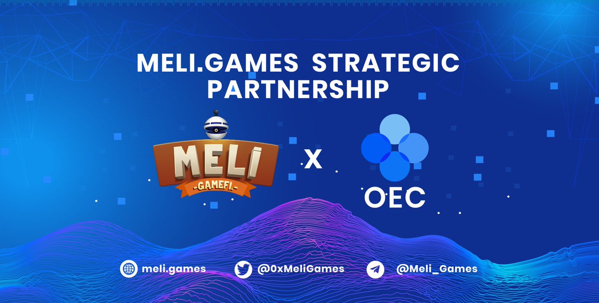 🔥UPDATE🔥
After receiving 105 #DAO gaming votes, we have decided to start #Meligames cross-chain on @OKExNFT! This move will expand our ecosystem and seize more users!

💪A better future for $MELI $PCE

#Presale #Crosschain #Launchpad #NFTsale #Meliora #OEC